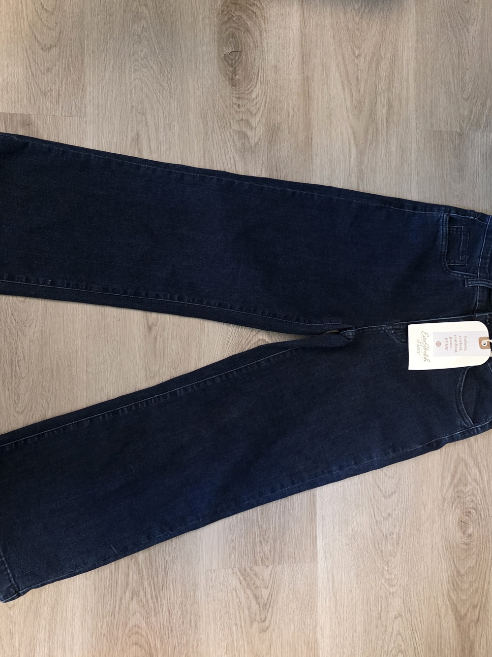Coco + Carmen Women's Straight Jeans in Dark Blue